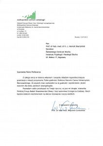 Gratulacje: Wojciech Golusiński
