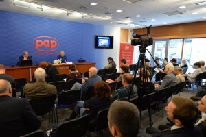 Press conference on March 3rd, 2015 in the Polish Press Agency