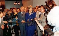 1993 Otwarcie Ośrodka z Premier RP Hanną Suchocką