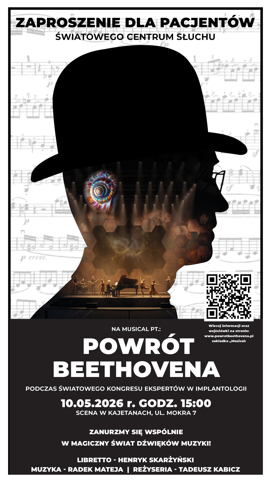 Powrót Beethovena 10.05.2026 godzina 15:00, Scena w jaketanach ul. Mokra 7
