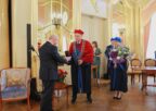 Doktor honoris causa Społecznej Akademii Nauk Collegium Medicum - prof. Henryk Skarżyński