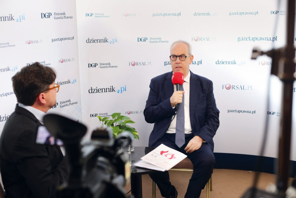 Prof. Angel Ramos Macias (Hiszpania) udzielił wywiadu Polskiej prasie